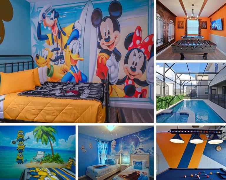 Amazing 6BR Villa @ Storey Lake Resort Near Disney - Bed and Breakfast Kissimmee