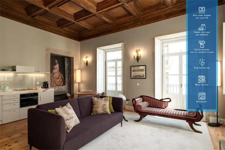 Estefânia Luxury Apartment Historic House Downtown - B&B Porto