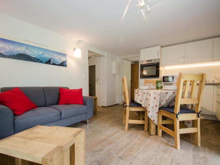 Appartement rénové avec vue Mont-Blanc, parking et WiFi à Chamonix - FR-1-343-206 - Ferienwohnung Chamonix