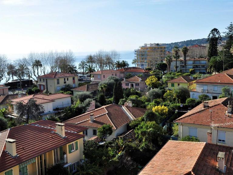 Charmant 3 pièces avec balcon, aperçu mer, calme, proche plage et centre - Menton - FR-1-196-322 - B&B Menton
