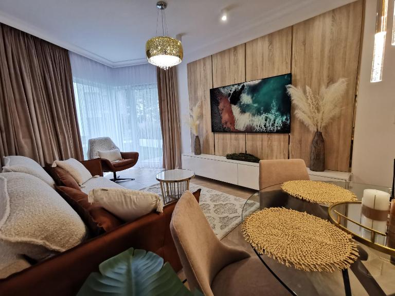 Gold Apartment B29 Let's Sea Baltic Park Gąski - B&B Gąski