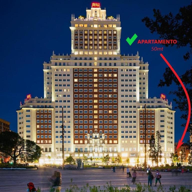 Céntrico Plaza España - Gran Vía - Ferienwohnung Madrid