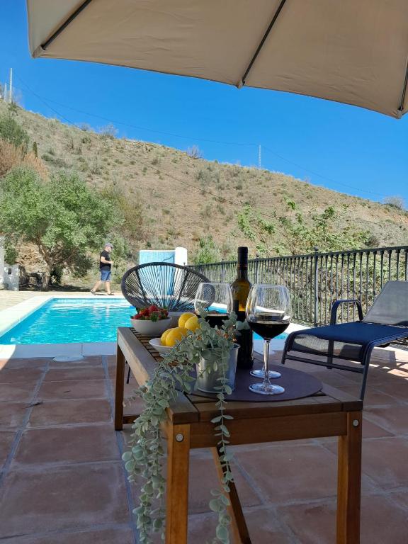 Casa Antonia - Villa entière avec piscine - Vue mer et montagne - Algarrobo - Costa del Sol - B&B Algarrobo