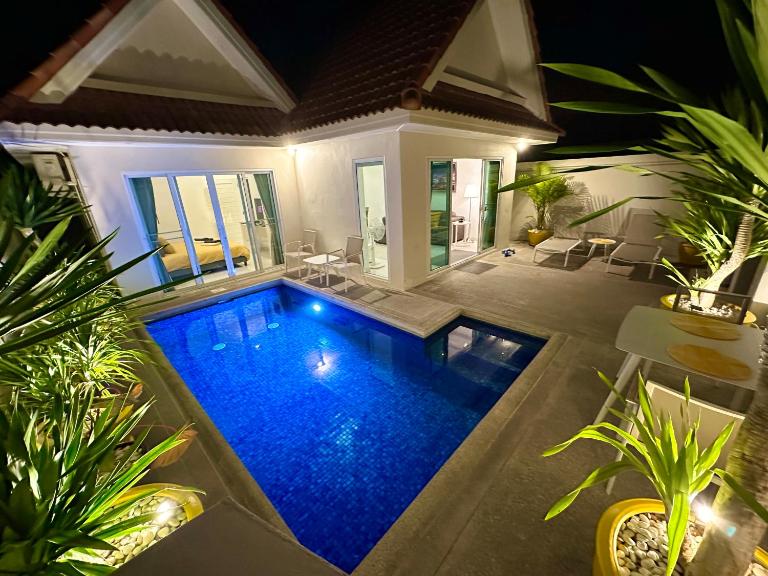 View Talay Villas - Luxury, 2 Bedroom - private pool villa, 500m from Jomtien beach - VTV 45 - B&B Jomtien Beach