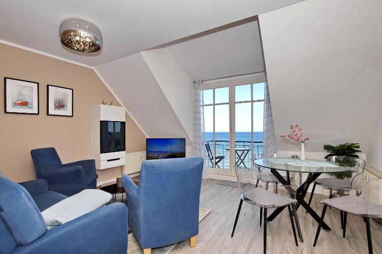 Meeresblick Wohnung 515 - Chambres d'hôtes Ostseebad Kühlungsborn