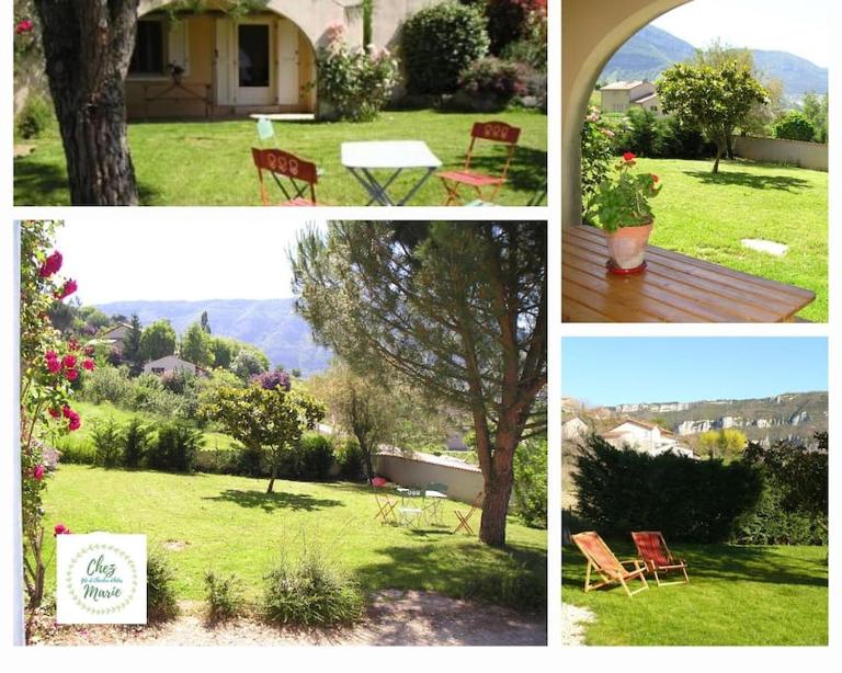 Gîte et chambre d'hôtes Chez Marie - Ferienwohnung Compeyre