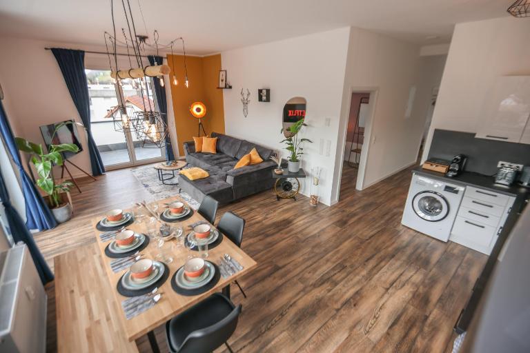 Black Forest -1- I Penthouse I 2 Balkone mit Ausblick I Boxspring I Nespresso - Bed and Breakfast Oberharmersbach