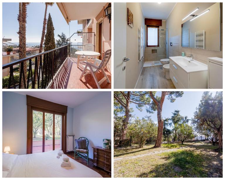 Lemon Tree Apartment - Garden, Sea View, Wifi - B&B Sanremo