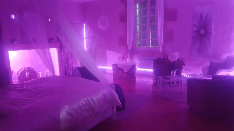 Chambre bohème avec balnéo - B&B Miramont-d'Astarac