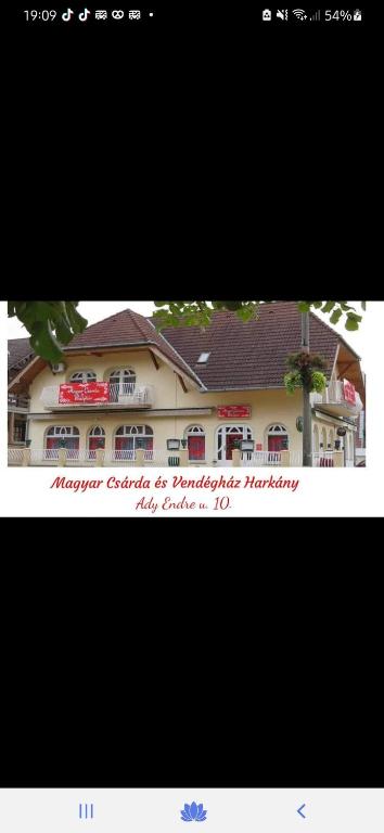 Magyar Csárda és Vendégház - B&B Harkány