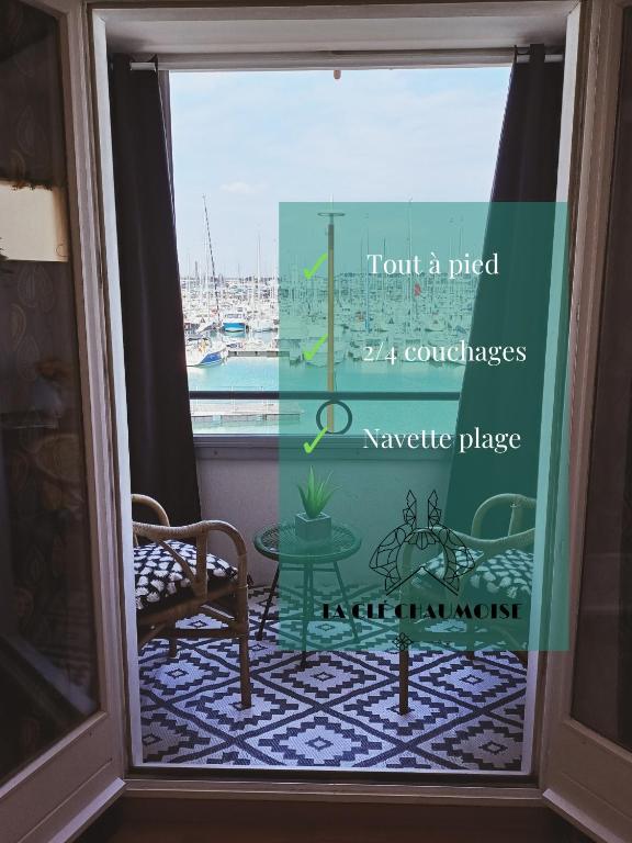 Marinas 2 - Agreable studio face au port Olona - Bed and Breakfast Les Sables-d'Olonne