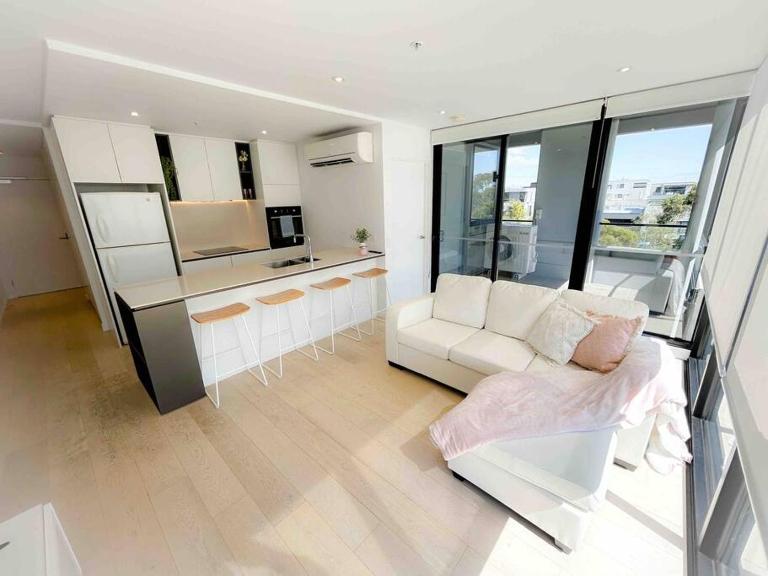 Moonee Ponds Stylish Apartment - 415 - Chambres d'hôtes Melbourne