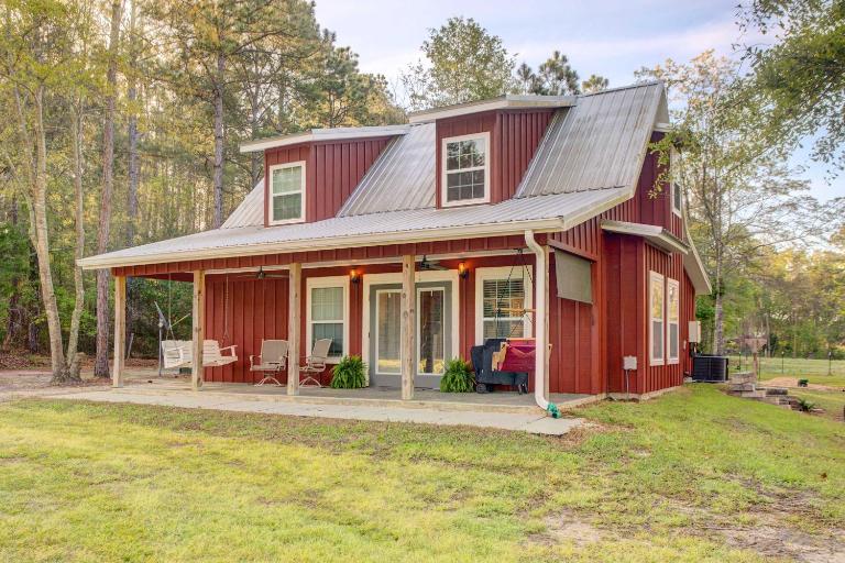 Georgia Farmhouse: Lake Access, Private Beach - Chambres d'hôtes Wray