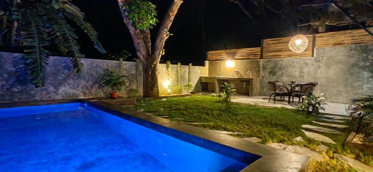 Calao Villa, Solar Villa 2 rooms with Private Pool - B&B El Nido