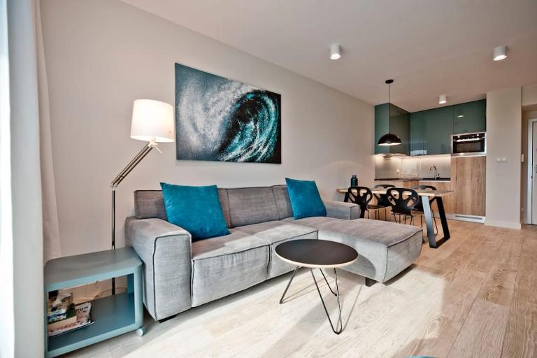 Apartament nad zatoką z ogródkiem - Ferienwohnung Jastarnia