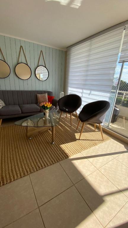 Laguna Bahía departamento 5 personas maravilloso amoblado y decorado - B&B Algarrobo