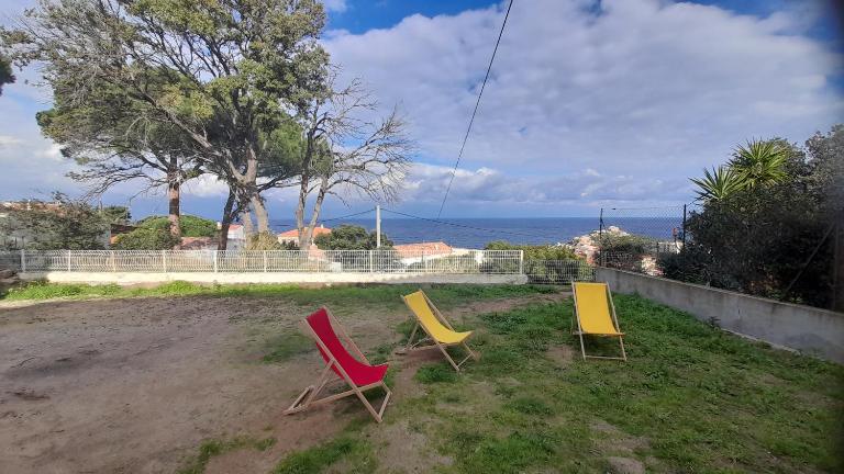 Calvi, T3, vue mer, grande terrasse - B&B Calvi
