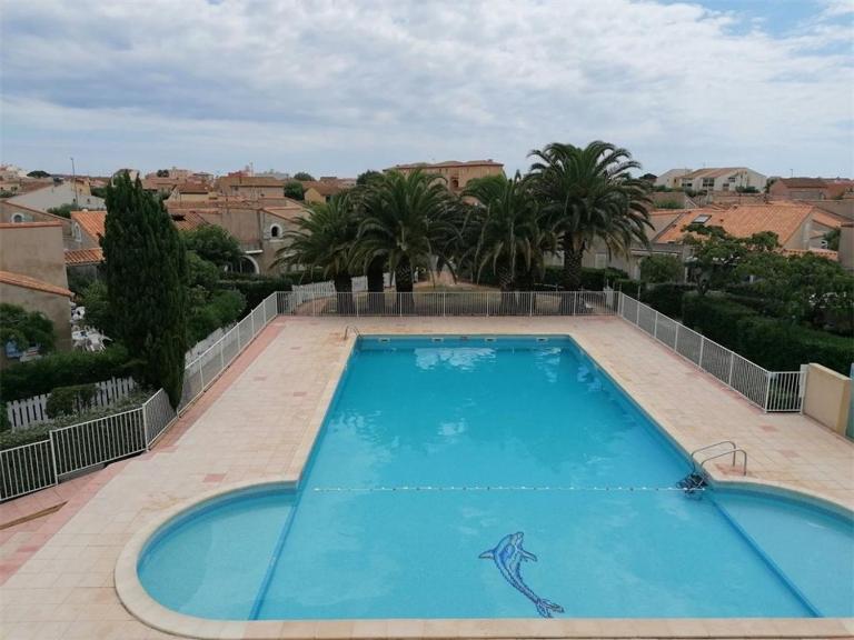 Studio avec Piscine et Parking à 500m de la Plage - FR-1-701-56 - Ferienwohnung Valras-Plage