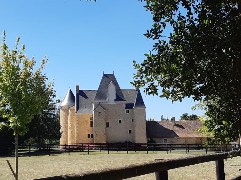 Manoir de la Beunèche - location du manoir entier - B&B Roézé-sur-Sarthe