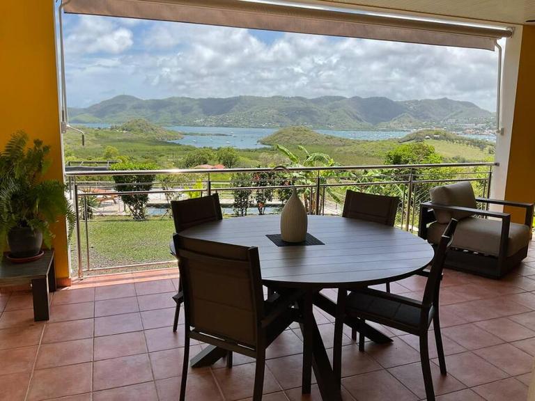BAS DE VILLA PISCINE PETIT VERSAILLES SAINTE ANNE - Ferienwohnung Sainte-Anne