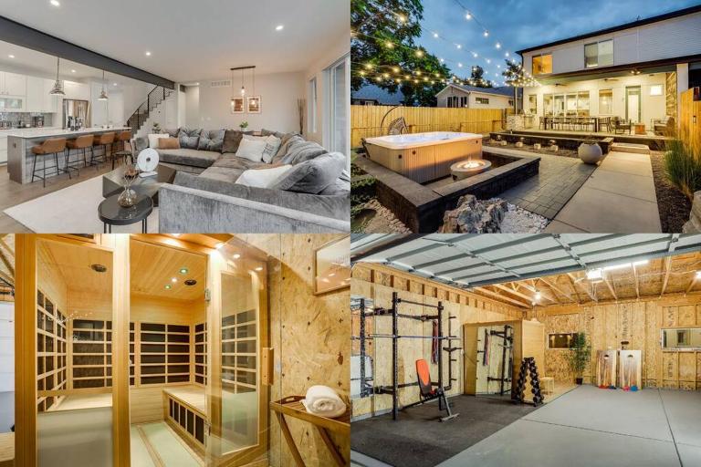 Zen Haus* Lavish Getaway w/ Gym, Sauna, Hot Tub - B&B Denver