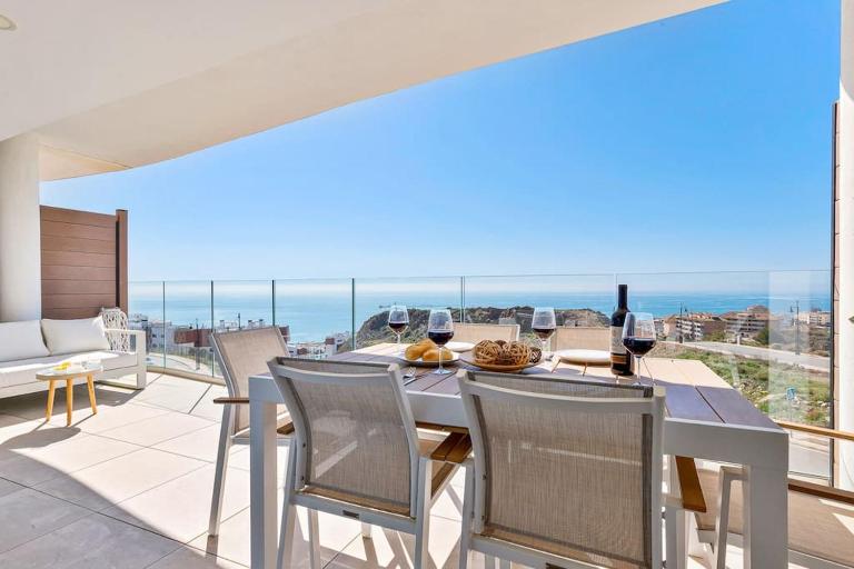 Charming apt with Ocean view - Bed and Breakfast Fuengirola