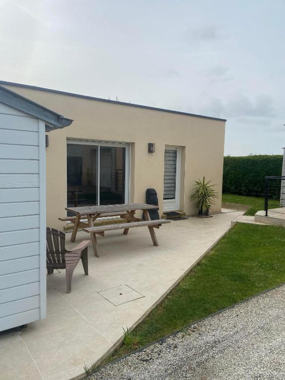 L'Ostréa, maison avec jardin à 200m de la mer-wifi - B&B Saint-Côme-de-Fresné