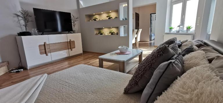 Monte Lu Apartment, beach & pier 700m - B&B Sopot