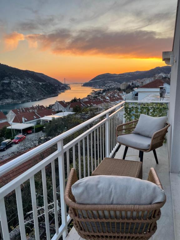 Penthouse Dubrovnik with amazing view - B&B Prijevor