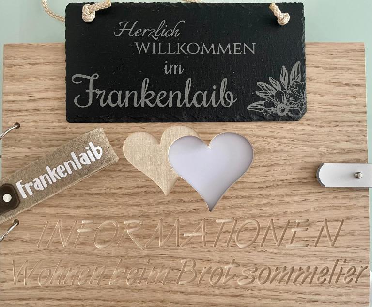Wohnen beim Brotsommelier - Frankenlaib - Bed and Breakfast Darmstadt