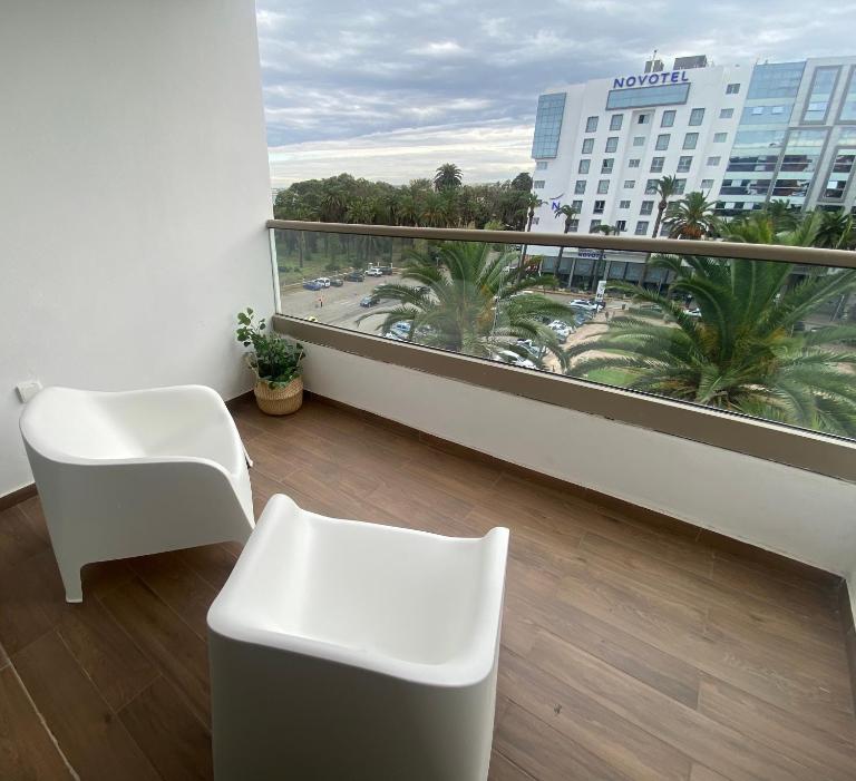 Luxueux appartement avec vue panoramique WELCOME STAY - Chambres d'hôtes Mohammédia