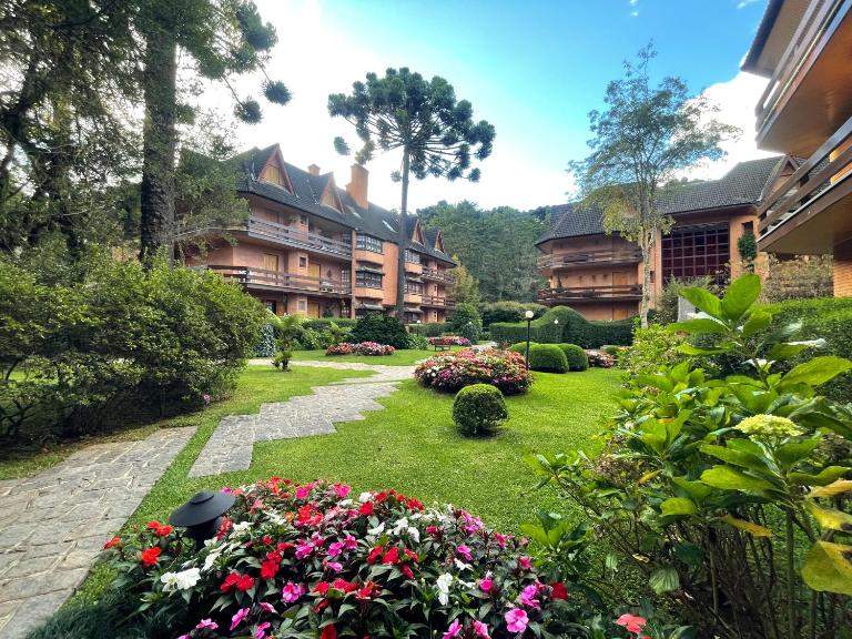 Capivari 8 Hóspedes Condô com Garagem 2 Vagas - B&B Campos do Jordão