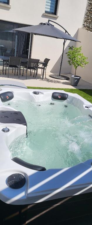 Le Béluga spa Aéroport Nantes Bouguenais Rezé - B&B Bouguenais