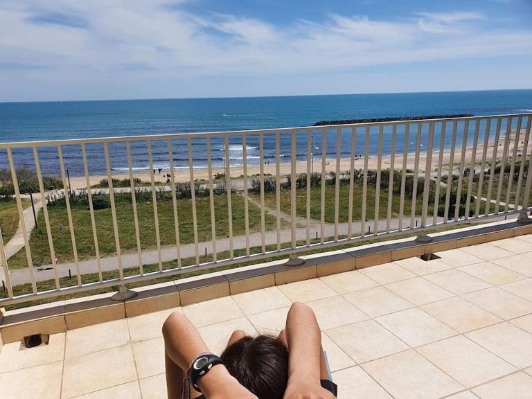 Magnifique vue mer La terrasse de Poséidon - B&B Le Cap d'Agde