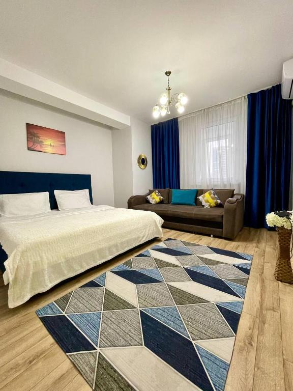 ЖК Абай 130 уютные апартаменты на Абая - Розыбакиева - B&B Almaty