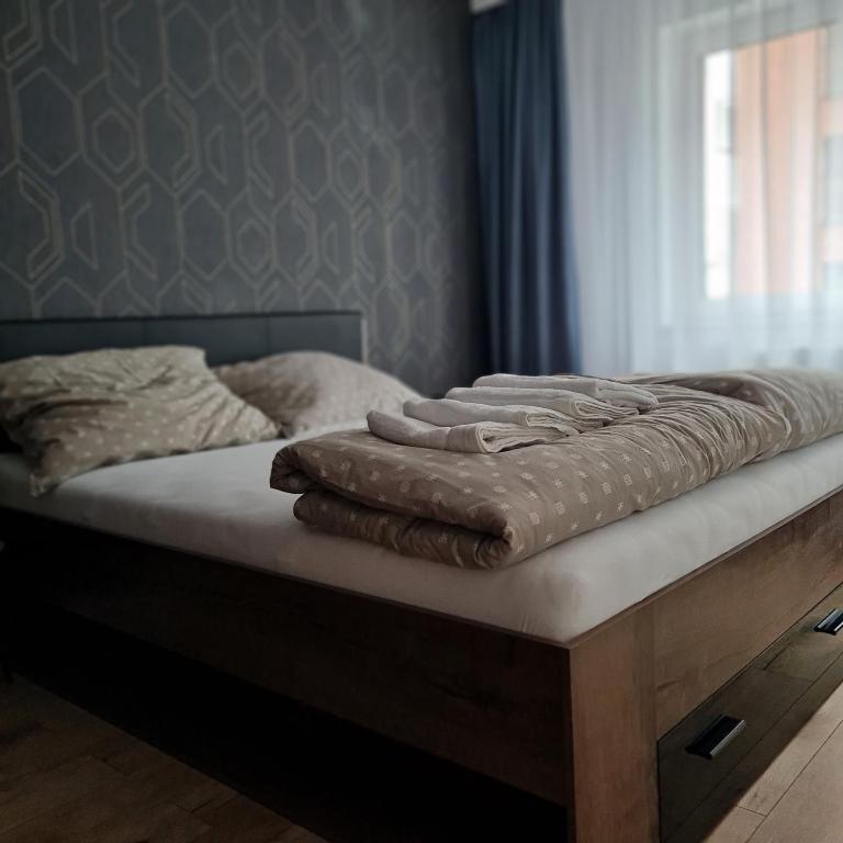 Mieszkanie w nowoczesnym Halo Apartament w centrum - Bed and Breakfast Wrocław