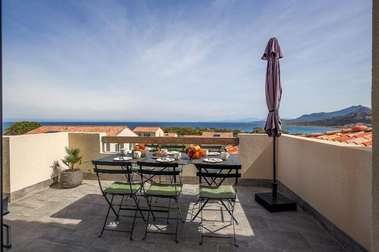 Bella Luce - Appt vue panoramique mer - B&B Lumio