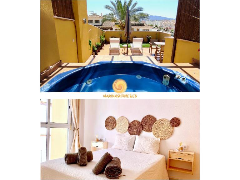 Agua Marinas - Tu ático con Jacuzzi Privado! - B&B Vera