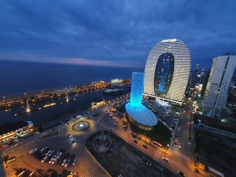 Great Sea View Studio 2509 New Block D1 ORBICITY - Chambres d'hôtes Batoumi