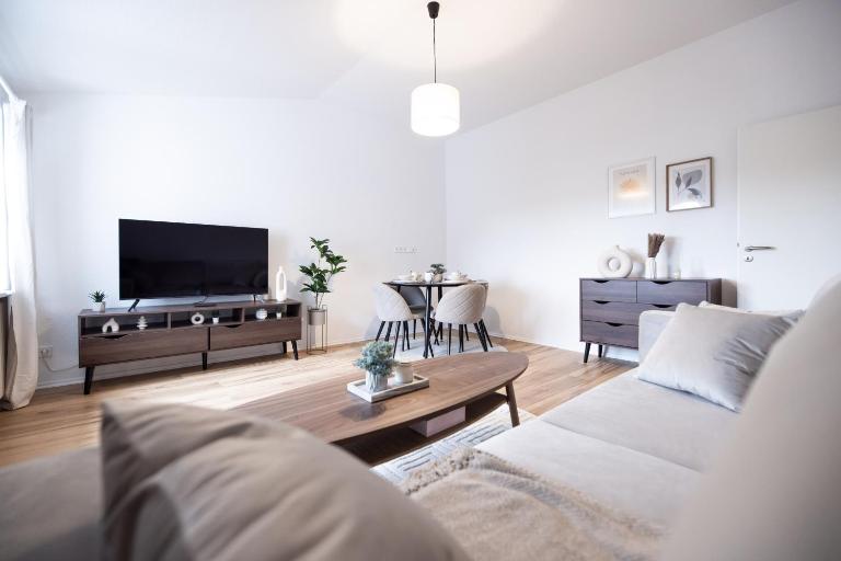 Business Design Apartment - Workspace & Kitchen - Messe DUS - B&B Duisburg