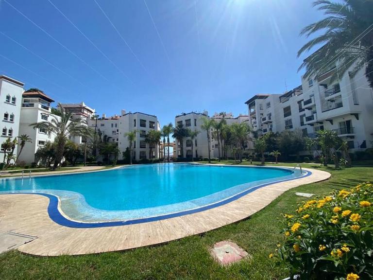 Marina Agadir - Luxury Pool view apartment 2Bdr - B&B Agadir