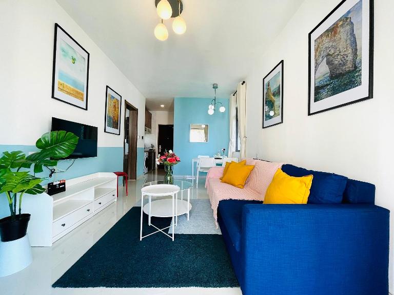 Sea&CityView 2-bedroom Fully Furnished Apartment Forest City #freeWIFI - B&B Gelang Patah