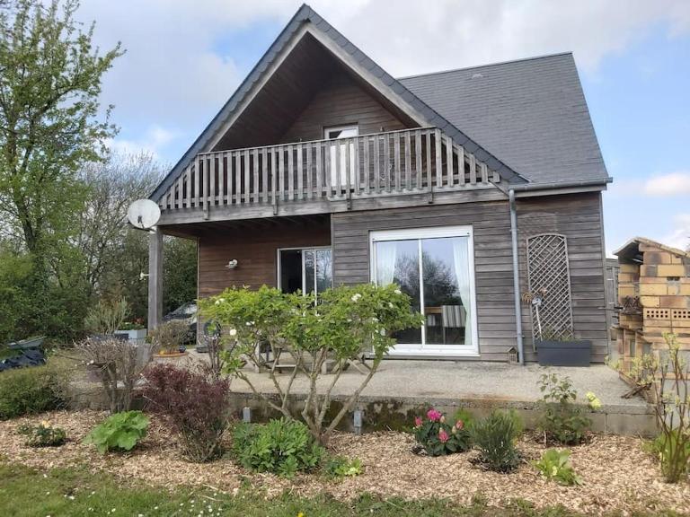 Maison proche des plages 6 personnes au maximum - B&B La Haye-d'Ectot