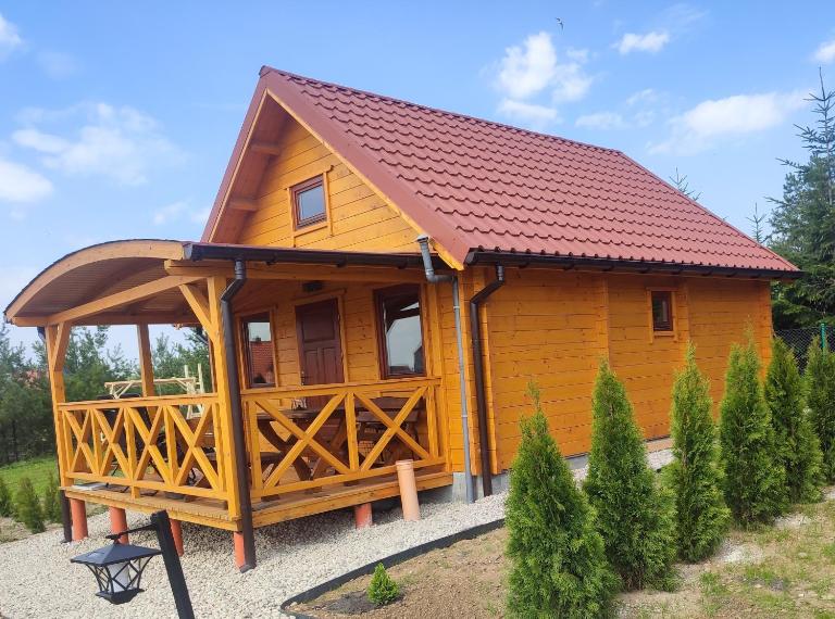 Domki z bali u Ireny Mazury - Ferienwohnung Ryn