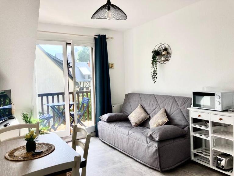 Cabourg, appartement T2 accès direct mer - Chambres d'hôtes Cabourg