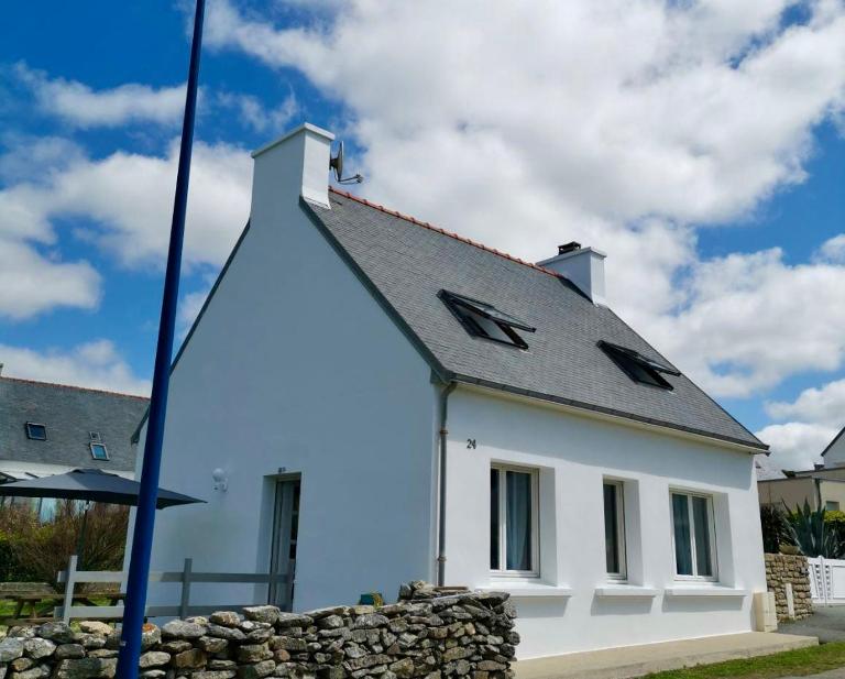 Maison jardin bord de mer Bretagne authentique - Chambres d'hôtes Plozévet