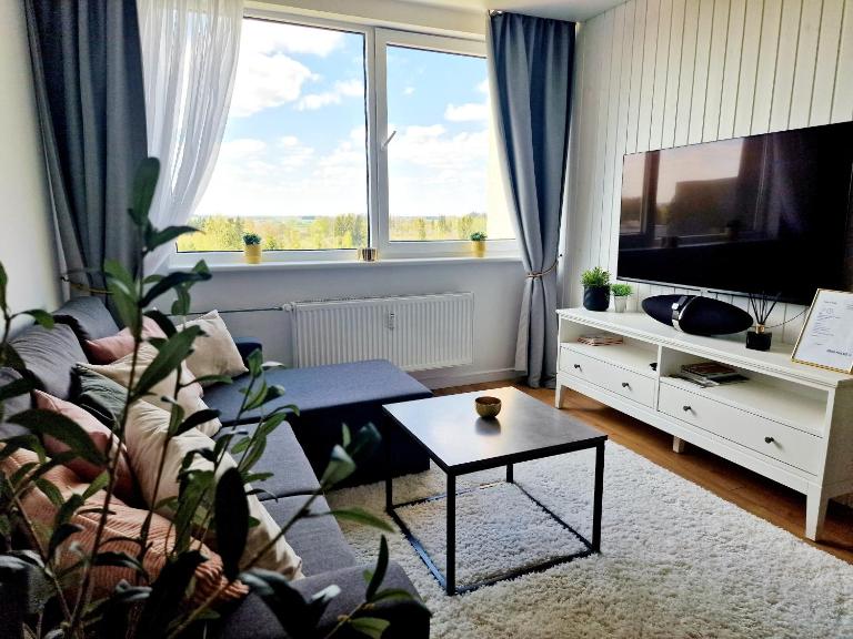 Cozy Apartment with panoramic view - Ferienwohnung Anykščiai