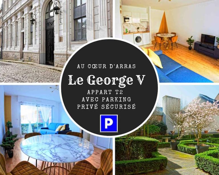 Suite George 5 + parking prive et securise - Bed and Breakfast Arras