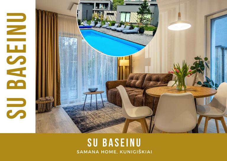 SAMANA home - Mano jūra 2 Kunigiškiai - by Hello Sea homes - Ferienwohnung Palanga