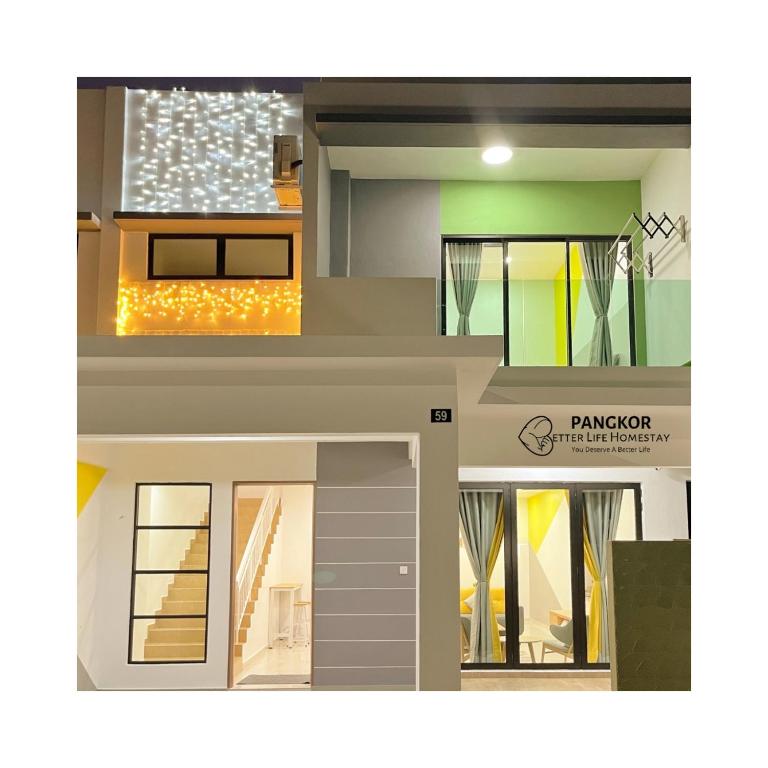 Pangkor Better Life Minimalist Beach Villa-13 to15pax Free WiFi - B&B Pangkor